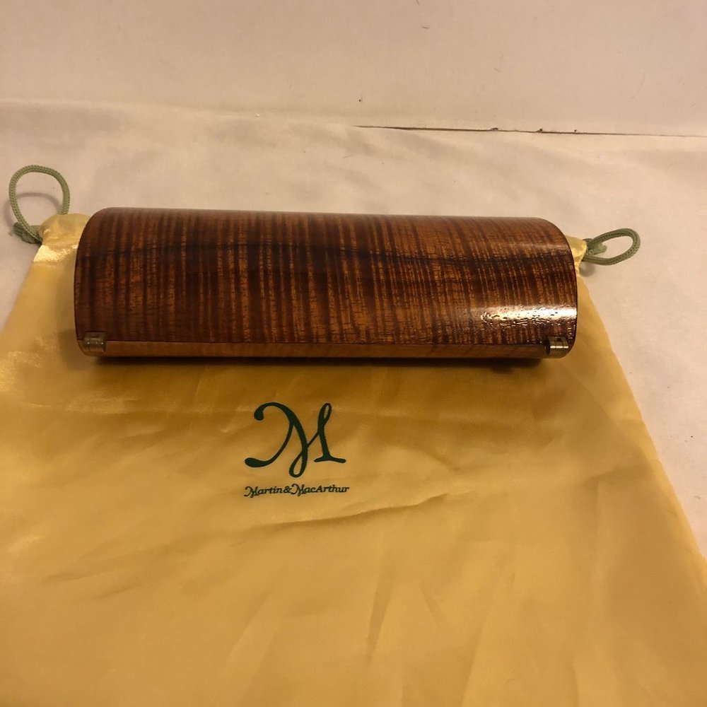 Custom Genuine Koa Wood Clutch